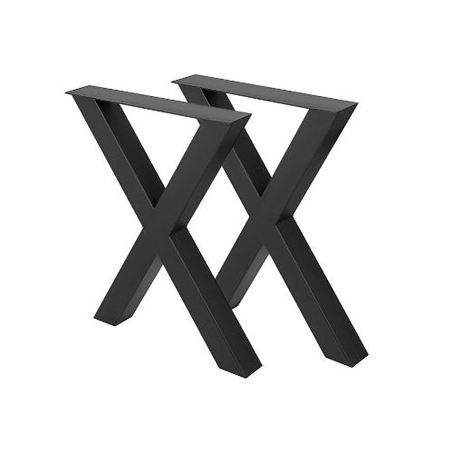 Pied de table en métal - Design industriel et élégant